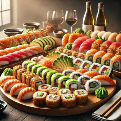 Sushi and Sashimi